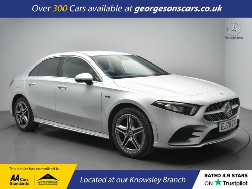 Mercedes-Benz A-Class  1.3 A250e 15.6kWh AMG Line Saloon 4dr Petrol Plug-