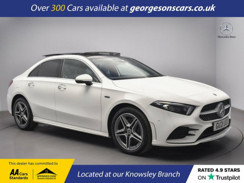 Mercedes-Benz A-Class  1.3 A250e 15.6kWh AMG Line (Premium Plus 2) Saloon 