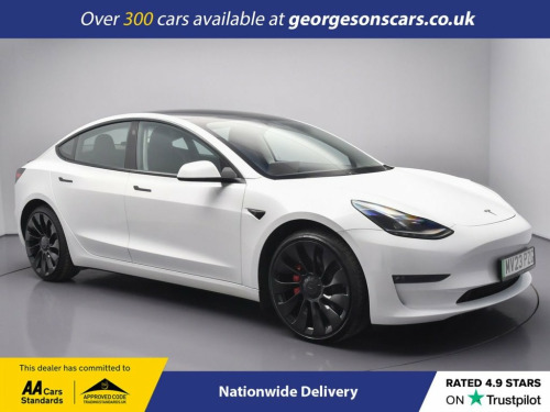 Tesla Model 3  (Dual Motor) Performance Saloon 4dr Electric Auto  