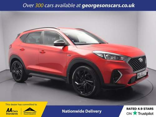 Hyundai Tucson  1.6 CRDi MHEV N Line SUV 5dr Diesel Hybrid DCT Eur 