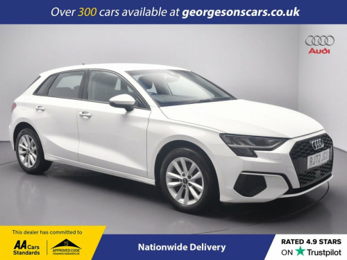 Audi A3  1.0 TFSI 30 Technik Sportback 5dr Petrol Manual Eu 