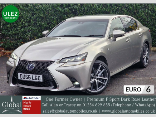 Lexus GS  300H 2.5 F SPORT 4d 178 BHP MERCEDES SPECIALIST