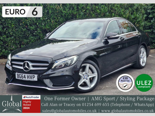 Mercedes-Benz C-Class C220 C220 AMG LINE 2.1 BLUETEC 4d 170 BHP ONE FORMER OW