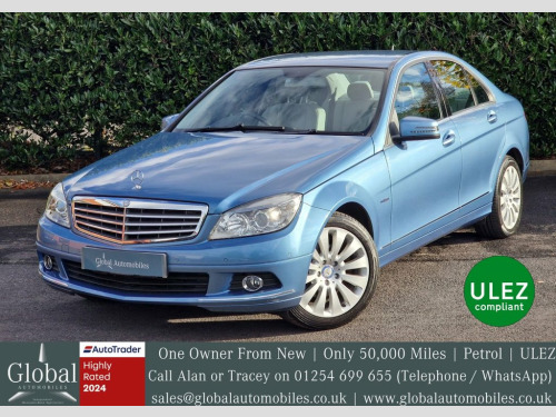 Mercedes-Benz C-Class C250 1.8 C250 BlueEfficiency Elegance Saloon 4dr Petrol