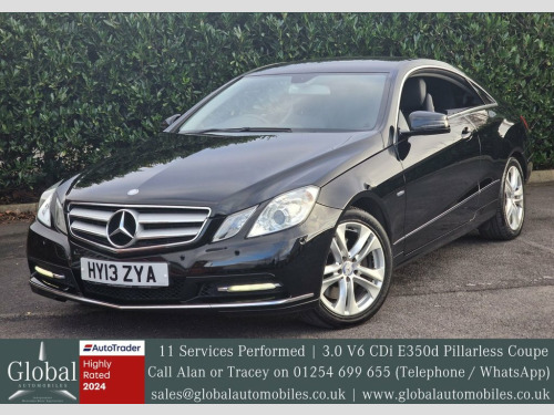 Mercedes-Benz E-Class E350 3.0 E350 CDI V6 BlueEfficiency SE Coupe 2dr Diesel