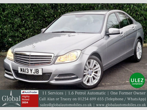 Mercedes-Benz C-Class C180 1.6 C180 BlueEfficiency Executive SE Saloon 4dr Pe