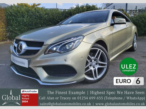 Mercedes-Benz E-Class  3.0 E350d V6 BlueTEC AMG Line (Premium) Coupe 2dr 