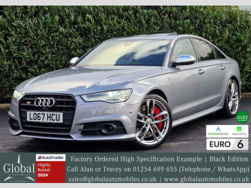 Audi S6 Saloon  4.0 TFSI V8 Black Edition Saloon 4dr Petrol S Tron