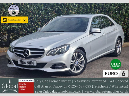 Mercedes-Benz E-Class E220 2.1 E220 BlueTEC SE Saloon 4dr Diesel G-Tronic+ Eu