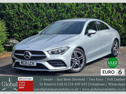 Mercedes-Benz CLA  2.0 CLA220d AMG Line Coupe 4dr Diesel 8G-DCT Euro 