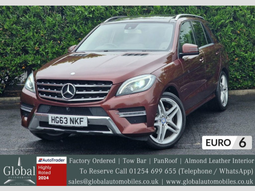 Mercedes-Benz M-Class ML350 3.0 ML350 V6 BlueTEC AMG Sport SUV 5dr Diesel G-Tr
