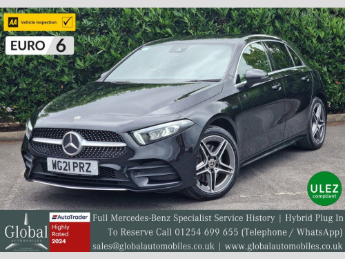Mercedes-Benz A-Class  1.3 A250e 15.6kWh AMG Line Hatchback 5dr Petrol Pl