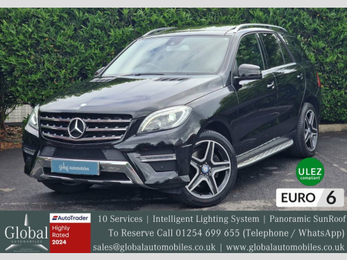 Mercedes-Benz M-Class ML250 2.1 ML250 BlueTEC AMG Line SUV 5dr Diesel G-Tronic