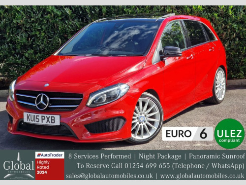 Mercedes-Benz B-Class B200 2.1 B200 CDI AMG LINE PREMIUM 5d 134 BHP EXCELLENT