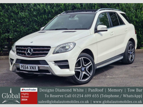 Mercedes-Benz M-Class ML350 3.0 ML350 V6 BlueTEC AMG Line SUV 5dr Diesel G-Tro
