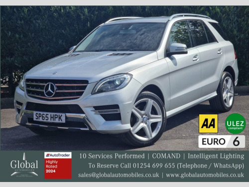 Mercedes-Benz M-Class ML250 2.1 ML250 BlueTEC AMG Line SUV 5dr Diesel G-Tronic