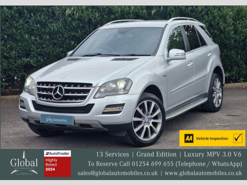 Mercedes-Benz M-Class ML300 3.0 ML300 CDI V6 BlueEfficiency Grand Edition SUV 