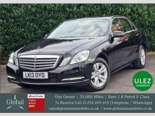 Mercedes-Benz E-Class E200 1.8 E200 CGI BlueEfficiency SE Saloon 4dr Petrol G