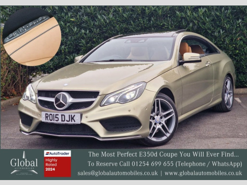 Mercedes-Benz E-Class  3.0 E350d V6 BlueTEC AMG Line (Premium) Coupe 2dr