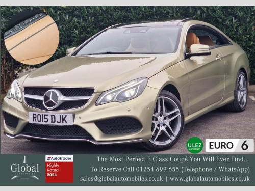 Mercedes-Benz E-Class  3.0 E350d V6 BlueTEC AMG Line (Premium) Coupe 2dr 
