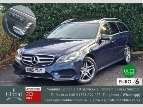 Mercedes-Benz E-Class E220 2.1 E220 BlueTEC AMG Line Premium Estate 5dr Diese