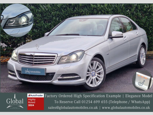 Mercedes-Benz C-Class C220 2.1 C220 CDI BlueEfficiency Elegance Saloon 4dr Di
