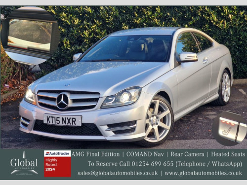 Mercedes-Benz C-Class C220 2.1 C220 CDI AMG Sport Edition Premium Coupe 2dr D