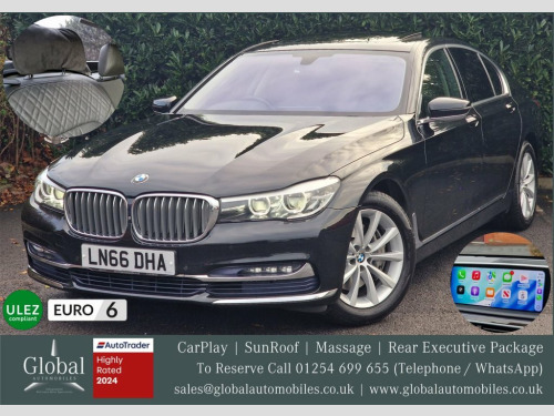 BMW 7 Series  3.0 730d Exclusive Saloon 4dr Diesel Auto Euro 6 ( 