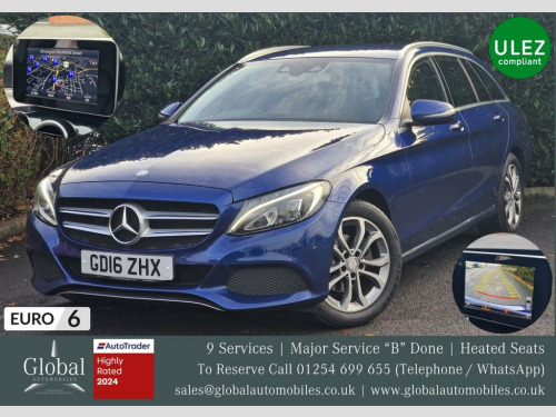 Mercedes-Benz C-Class  1.6 C200d Sport Estate 5dr Diesel G-Tronic+ Euro 6