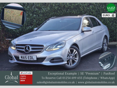 Mercedes-Benz E-Class E220 2.1 E220 BlueTEC SE Saloon 4dr Diesel G-Tronic+ Eu 