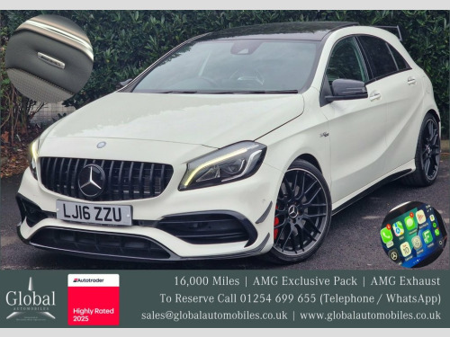 Mercedes-Benz A-Class A45 2.0 A45 AMG (Premium) Hatchback 5dr Petrol SpdS DC 