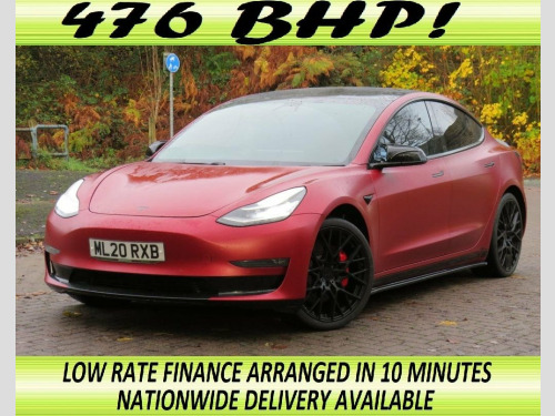 Tesla Model 3  (Dual Motor) Performance Saloon 4dr Electric Auto 