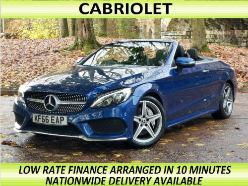 Mercedes-Benz C-Class  2.1 C250d AMG Line Cabriolet 2dr Diesel G-Tronic+ 