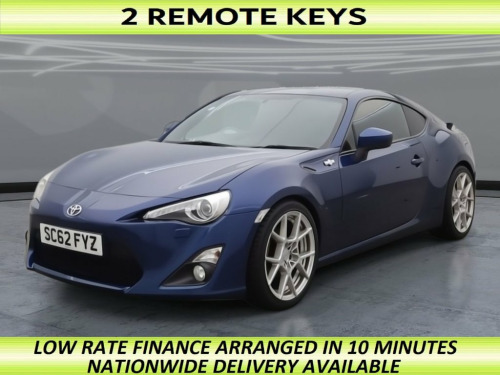 Toyota GT86  2.0 Boxer D-4S Coupe 2dr Petrol Auto Euro 5 (200 p