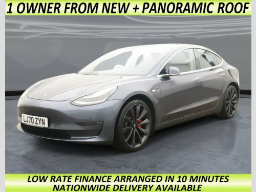 Tesla Model 3  (Dual Motor) Performance Saloon 4dr Electric Auto 