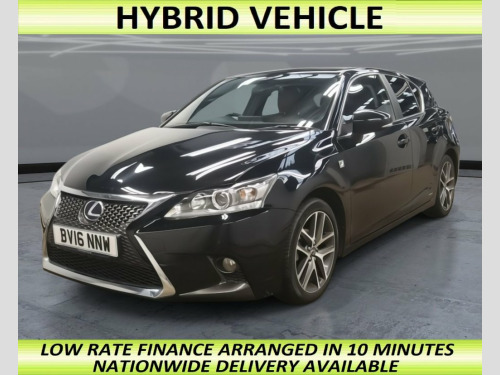 Lexus CT 200h  1.8 200h F Sport Hatchback 5dr Petrol Hybrid CVT E