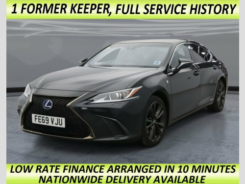 Lexus ES  2.5 300h F Sport Saloon 4dr Petrol Hybrid E-CVT Eu