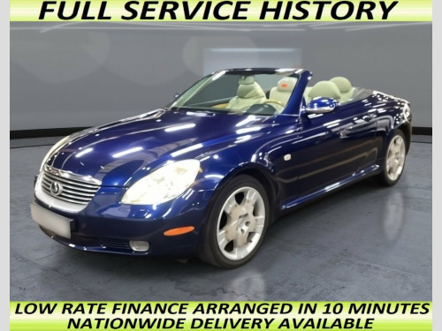 Lexus SC 430  4.3 430 Convertible 2dr Petrol Automatic (287 g/km