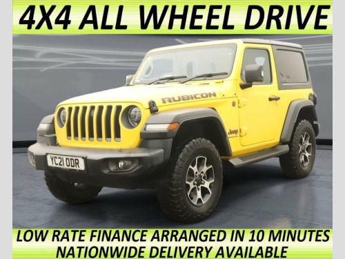 Jeep Wrangler  2.0 GME Rubicon SUV 2dr Petrol Auto 4WD Euro 6 (s/