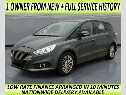 Ford S-MAX  ZETEC ++++DRIVE AWAY TODAY FINANCE+++