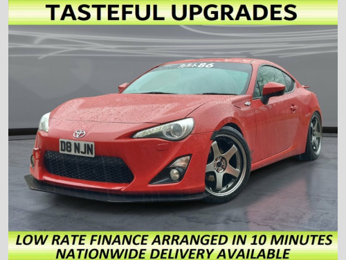 Toyota GT86  2.0 Boxer D-4S Coupe 2dr Petrol Manual Euro 5 (200