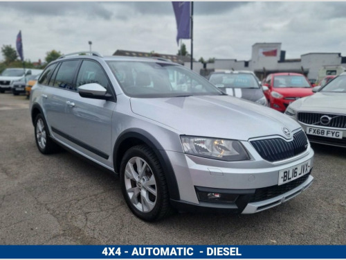 Skoda Octavia  2.0 SCOUT TDI DSG 5d 181 BHP