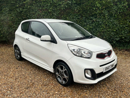 Kia Picanto  1.25 White Hatchback 3dr Petrol Auto Euro 5 (84 bh