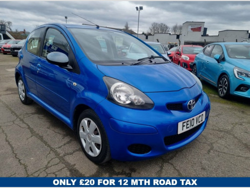 Toyota AYGO  1.0 VVT-i Blue Hatchback 5dr Petrol Manual Euro 4 