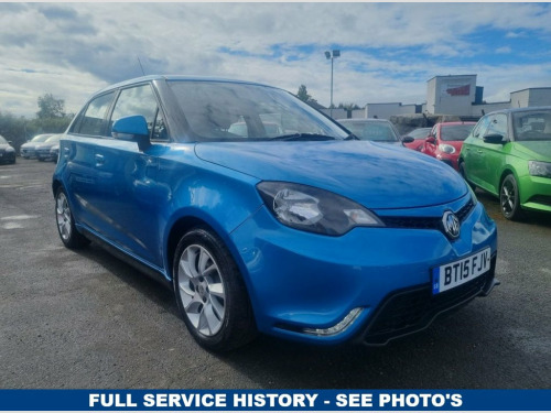 MG MG3  1.5 VTi-TECH 3Form Sport Hatchback 5dr Petrol Manu