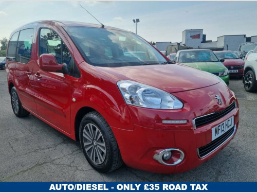 Peugeot Partner  1.6 HDi Tepee S MPV 5dr Diesel EGC (s/s) (125 g/km