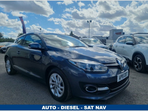 Renault Megane  1.5 dCi Dynamique Nav Coupe 3dr Diesel Auto Euro 6