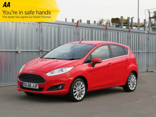 Ford Fiesta  1.0 TITANIUM X 5d 124 BHP FRONT AND REAR PARKING S