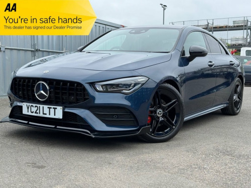 Mercedes-Benz CLA  1.3 CLA180 AMG Line (Premium Plus 2) Coupe 4dr Pet