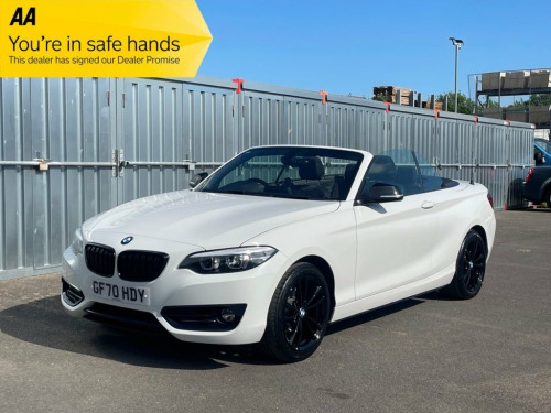 BMW 2 Series  1.5 218i GPF Sport Convertible 2dr Petrol Auto Eur